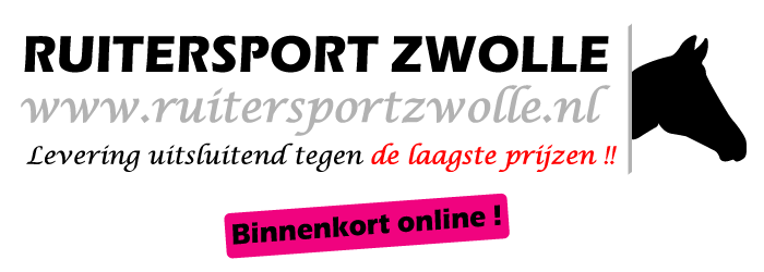 datum Interesseren tv station Ruitersport Zwolle, de goedkoopste leverancier van: Caps, Chaps, Zwepen,  Rijlaarzen, Rijbroeken, Hoofdstellen, Zadels en nog veel meer voor u en uw  paard of pony .